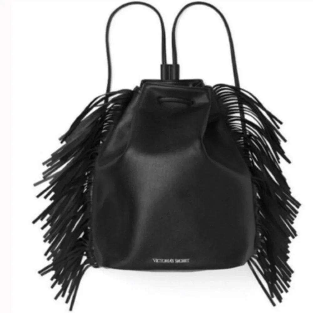 VICTORIA’S SECRET FRINGE BACKPACK VEGAN FAUX LEATHER
